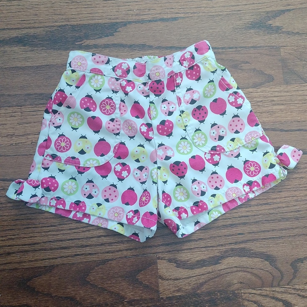 Gymboree ladybug shorts size 5